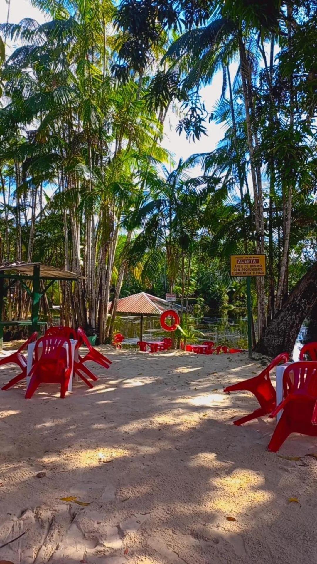 Pousada Recanto Do Una Hotel Morros Bagian luar foto