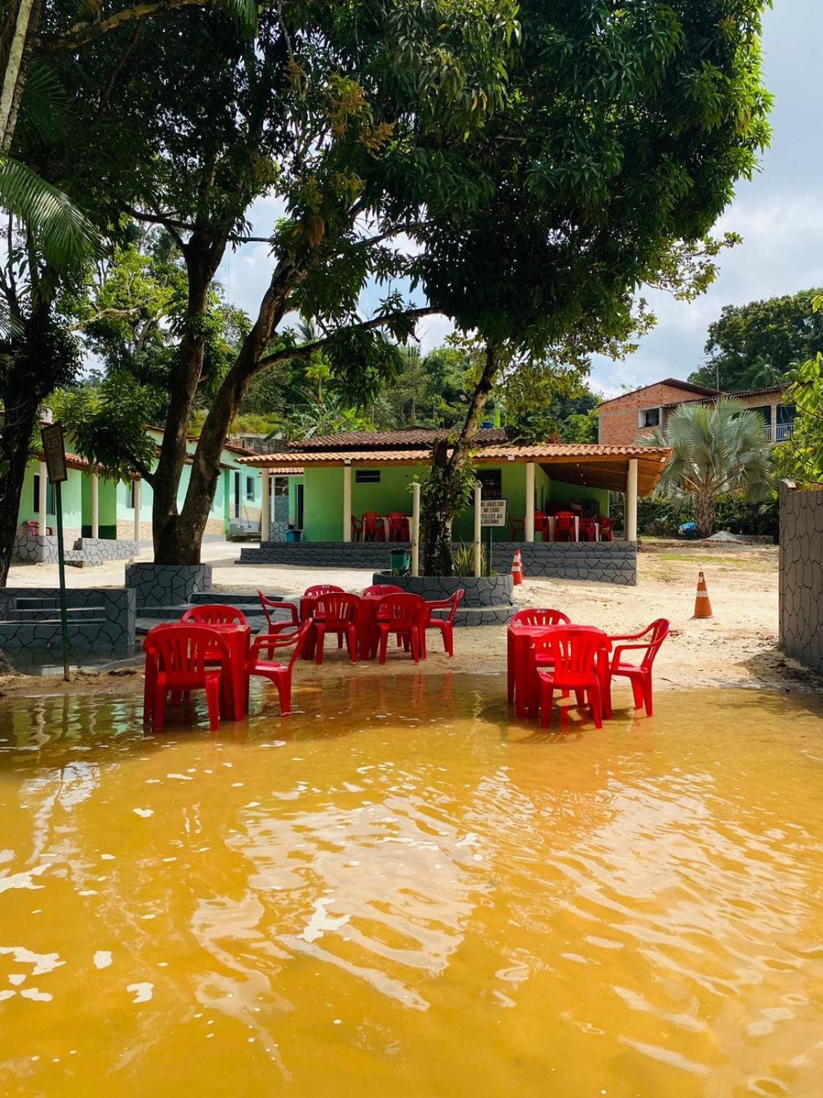 Pousada Recanto Do Una Hotel Morros Bagian luar foto