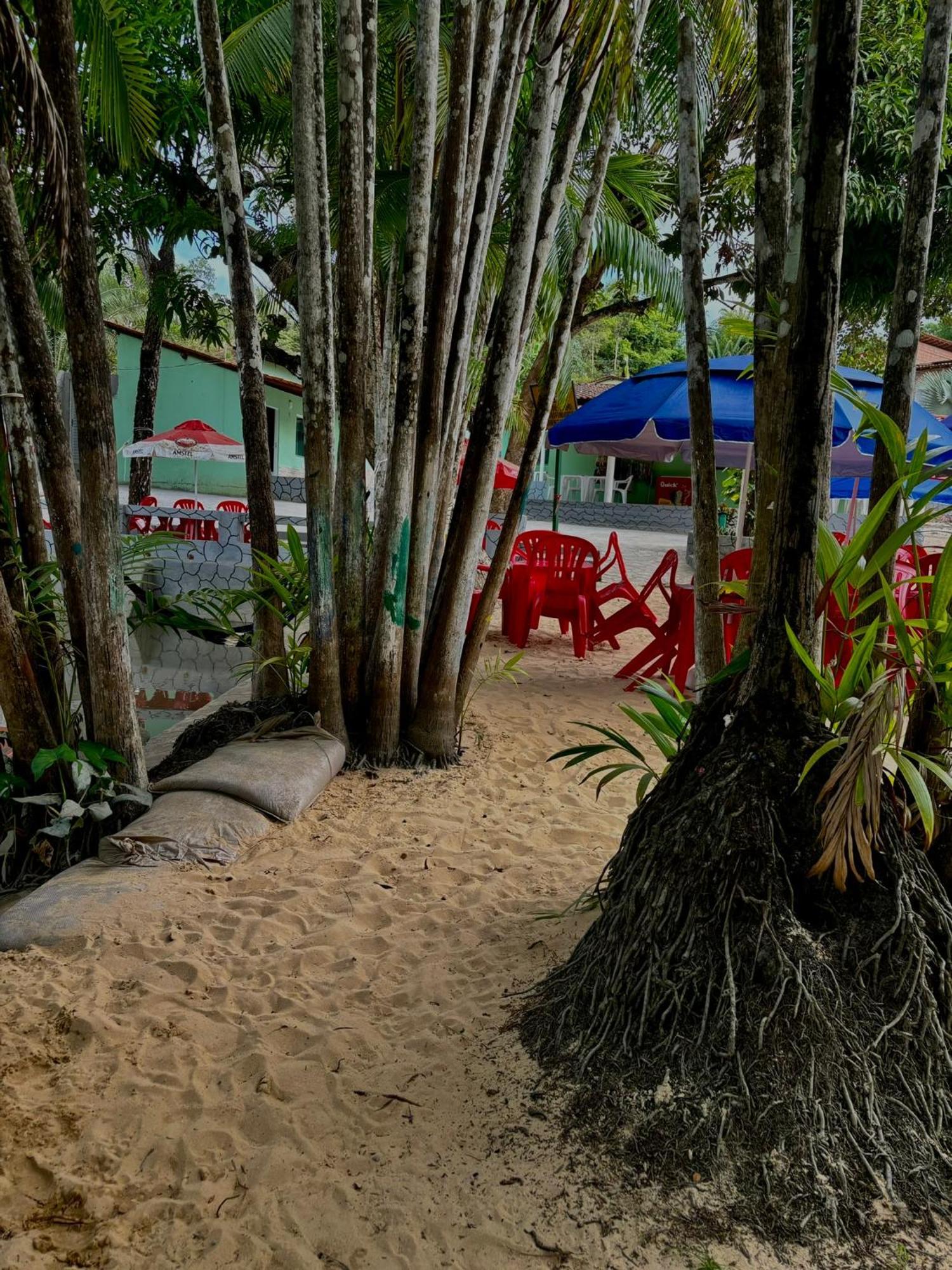 Pousada Recanto Do Una Hotel Morros Bagian luar foto